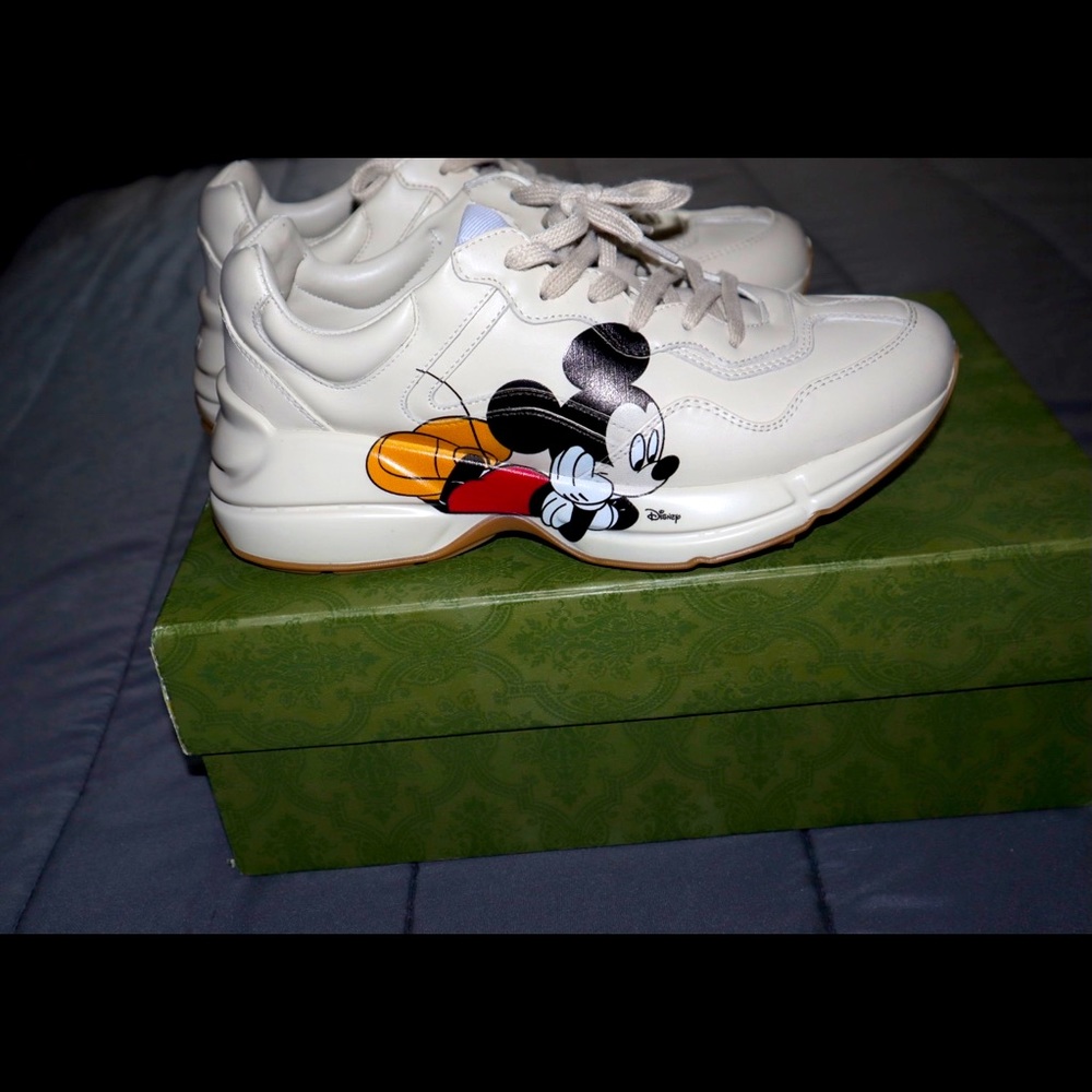 Mickey’s Gucci Sneakers